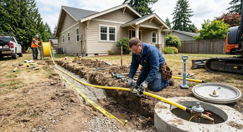 Water Line Installation Service